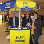 Wahlstand im Leine-Center 11.01.2013