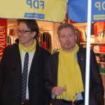 Weissleder begrüßt Birkner und Helfer am Wahlstand