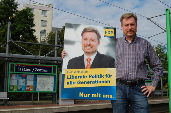 Dirk Weissleder in seiner Heimatstadt Laatzen